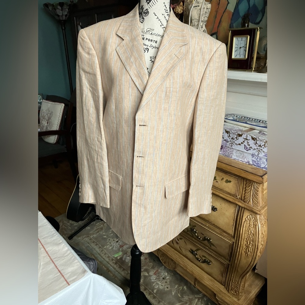 Sale!Rizzoli UOMO Italian Made 100% Irish Linen Blazer